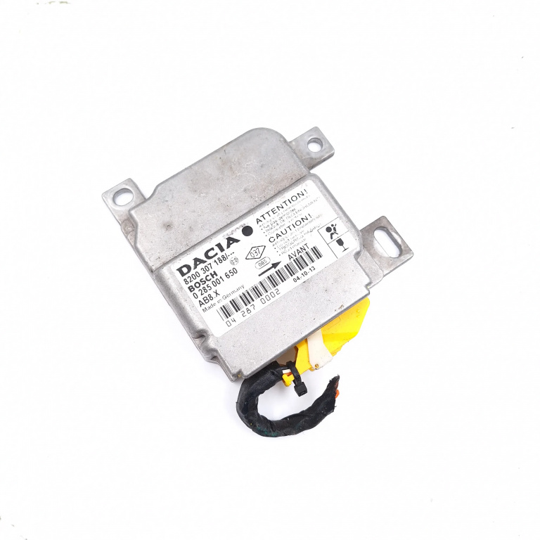 Centralina Airbag Dacia Logan (Ls) 2004-2012 1.6 Mpi 85 K7M 800 Benzina 8200307188, 0285001650, 042870002, Kbi2022286 Bosch