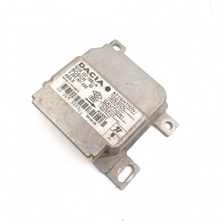 Centralina Airbag Dacia LOGAN (LS) 2004 - 2012 8200307188A, 0285001650, 051195053, KB1212995E
