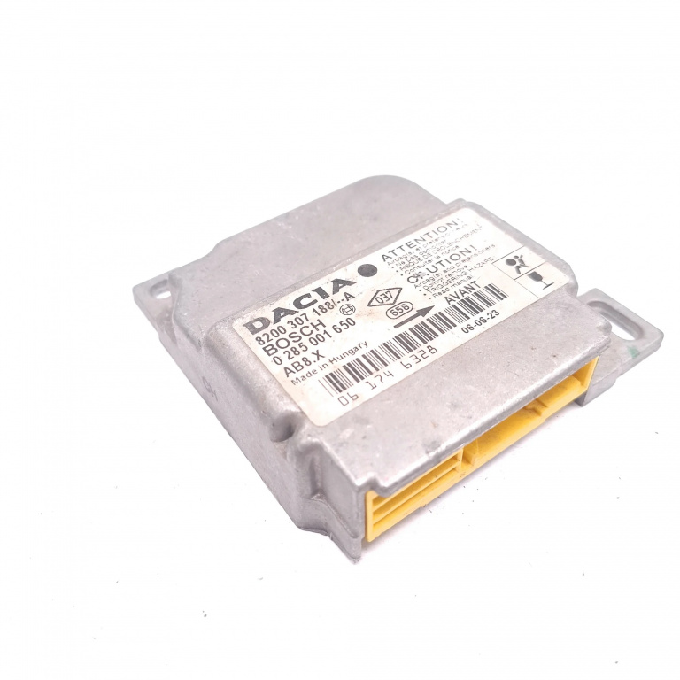 Centralina Airbag Dacia Logan (Ls) 2004-2012 8200307188A, 0285001650, Kbi259978A Bosch
