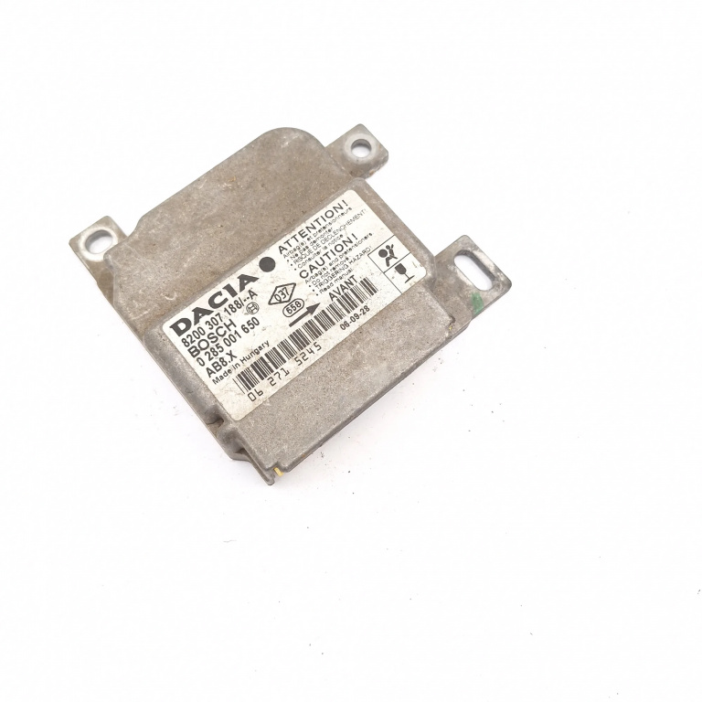 Centralina Airbag Dacia LOGAN (LS) 2004 - 2012 8200307188A, 0285001650, 062715245, KB1271038E