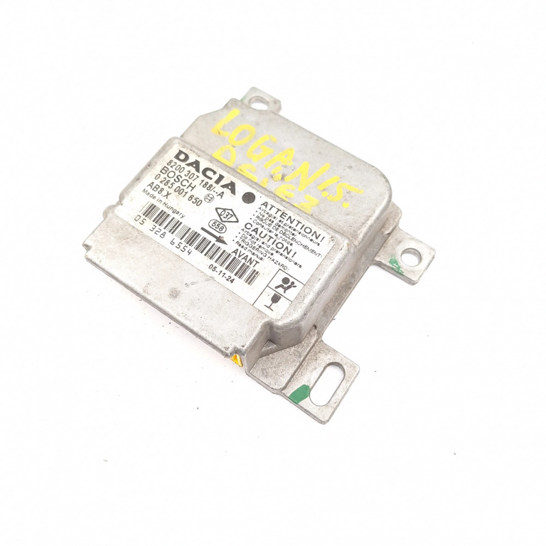 Centralina Airbag Dacia LOGAN (LS) 2004 - 2012 8200307188A, 0285001650, 053286554