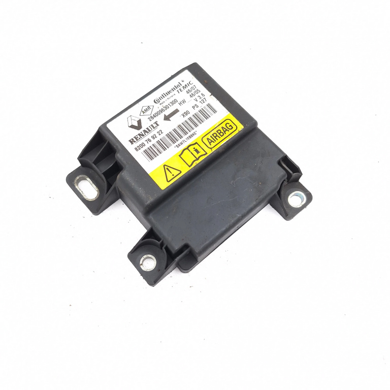 Centralina Airbag Dacia LOGAN (LS) 2004 - 2012 8200769222, 2840096301300, X90PS127, SAW7L15B8KE