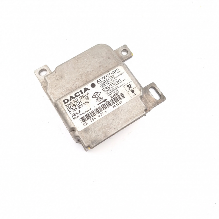 Centralina Airbag Dacia LOGAN (LS) 2004 - 2012 8200307188A, 0285001650, 053346352, KB1234840F
