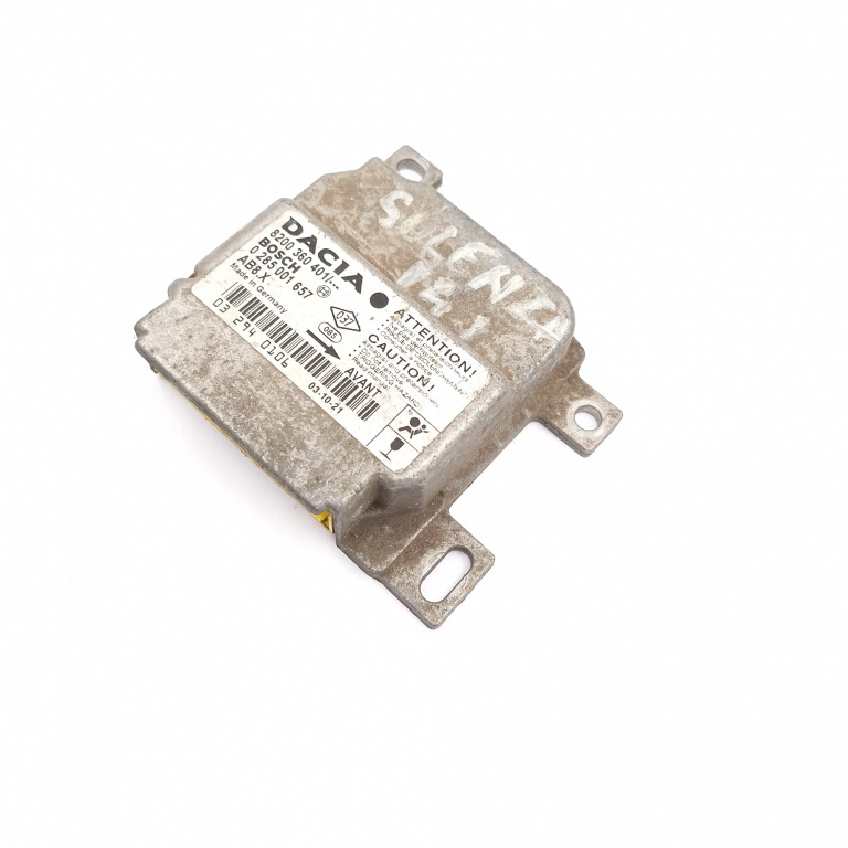 Centralina Airbag Dacia SOLENZA 2003 - 2005 8200360401, 0285001657, 032940106, KB19015635