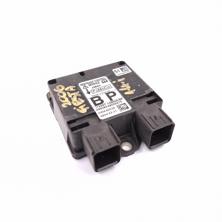 Centralina Airbag Ford FIESTA Mk 5 2002 - 2008 2S6T14B056BP, 5WK43030, 6593637651, CAB000003, 09938248526272, 48042231, J38AC
