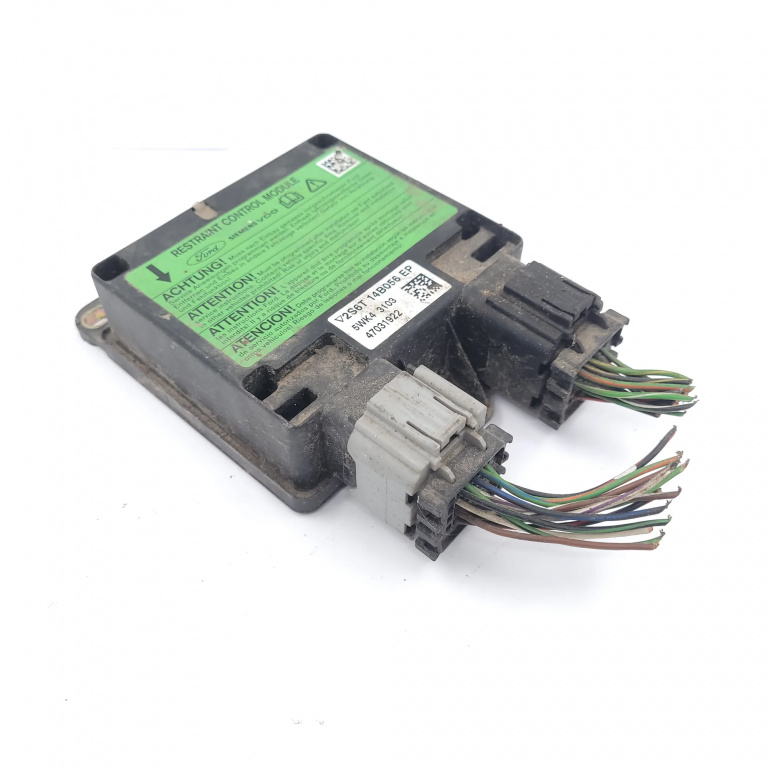 Centralina Airbag Ford Fiesta Mk 5 2002-2008 2S6T14B056Ep, 2S6T-14B056-Ep, 5Wk43103, 47031922 Siemens Vdo