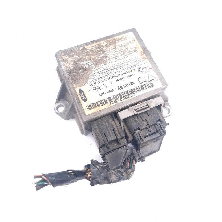 Centralina Airbag Ford Mondeo Mk 3 2000-2007 3S7T14B056Ab, 3S7T-14B056-Ab, Abcd132, 4609132201030214 Visteon