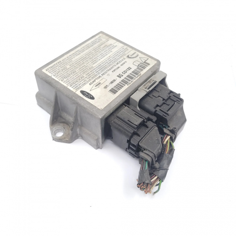 Centralina Airbag Ford Mondeo Mk 3 2000-2007 1S7T14B056Bg, 1S7T-14B056-Bg, 36L017A76402, Bgcd132 Visteon