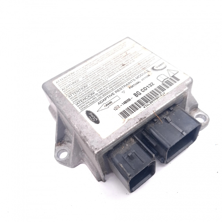 Centralina Airbag Ford Mondeo Mk 3 2000-2007 1S7T14B056Bg, 1S7T-14B056-Bg, 36L0099B0101, Bgcd132 Visteon