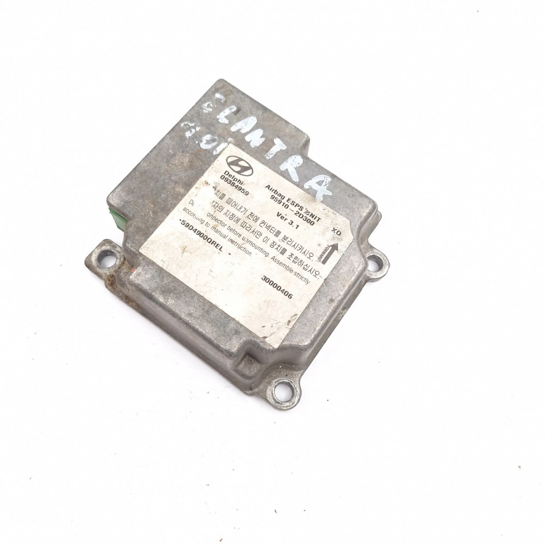 Centralina Airbag Hyundai ELANTRA (XD) 2000 - 2006 959102D300, 95910-2D300, 09384959, 59D4900QREL, 30000406