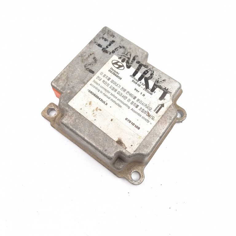 Centralina Airbag Hyundai ELANTRA (XD) 2000 - 2006 09386059, 959102D550, 59D60043UL5, 07010108