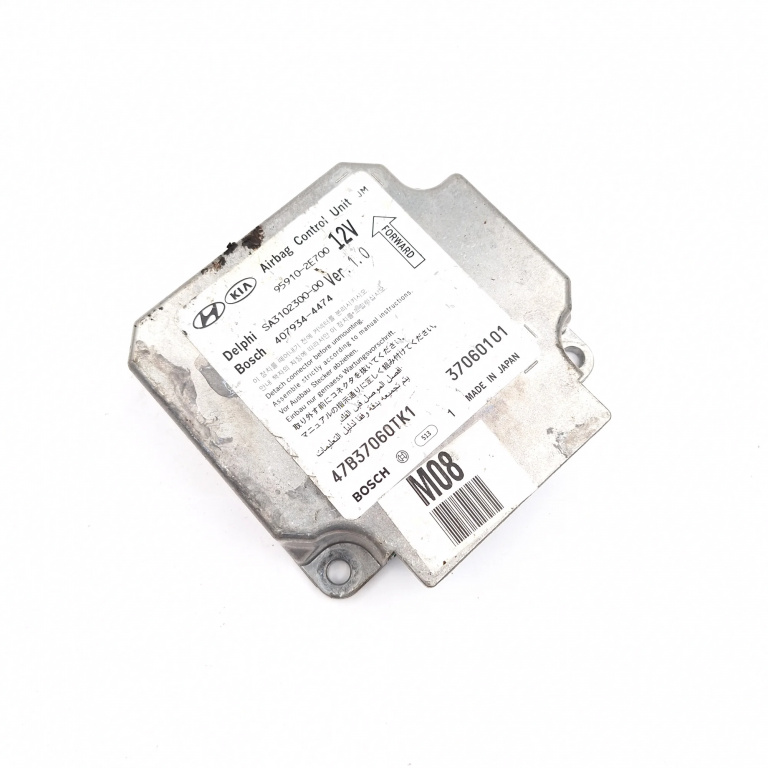 Centralina Airbag Hyundai TUCSON (JM) 2004 - 2010 959102E700, SA310230000, 4079344474, 47B37060TK1, 37060101