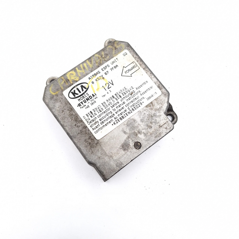Centralina Airbag Kia CARNIVAL 1998 - 2006 0K52Y677F0A, HAE3049, 20040115, K2EBBZEN283029