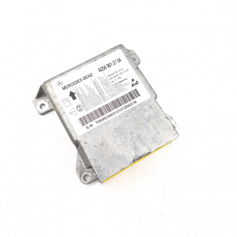 Centralina Airbag Mercedes-Benz C-CLASS (W204) 2007 - 2014 A2049012704, 5WK44739, T06XX34631312120027A