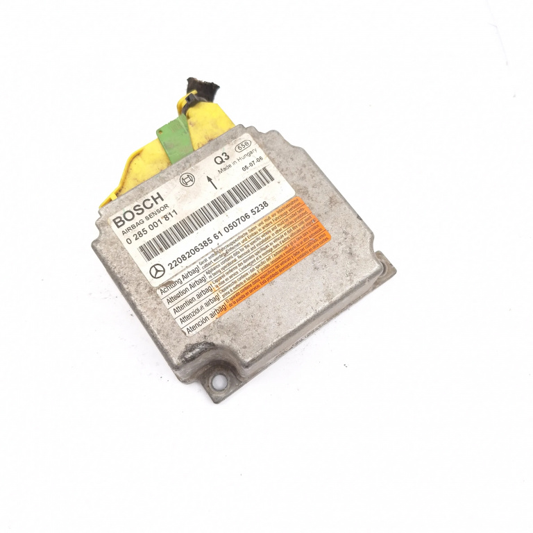 Centralina Airbag Mercedes-Benz S-CLASS (W220) 1998 - 2005 0285001811, 2208206385, 0507065238, KBMJ05479F