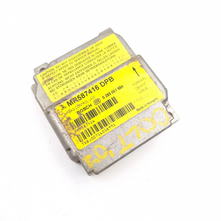 Centralina Airbag Mitsubishi COLT 6 (Z3A, Z2A) 2002 - 2012 MR587416, 0285001684, MR587416, TKBJ00716058991, KBJ009611A