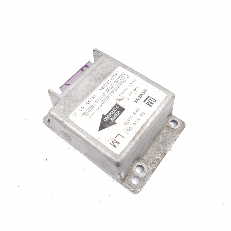 Centralina Airbag Opel Astra F 1991-2002 1.6 I X 16 Sz Benzina 90519067, 5Wk4113, Lsm0157088E, 90519067Lm Siemens