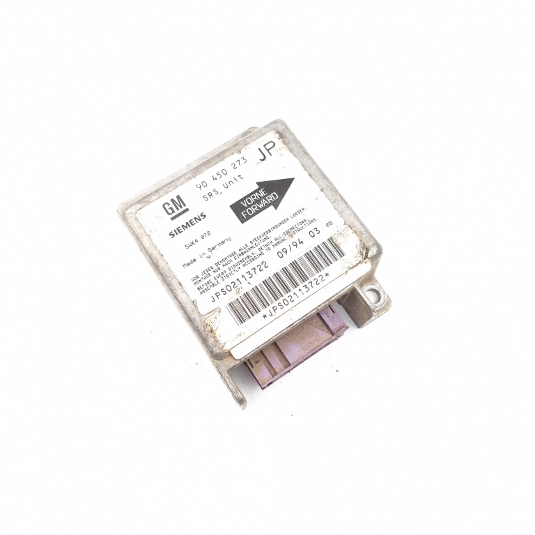 Centralina Airbag Opel ASTRA F 1991 - 2002 90450273, 5WK4072, JPS02113722, 90450273JP