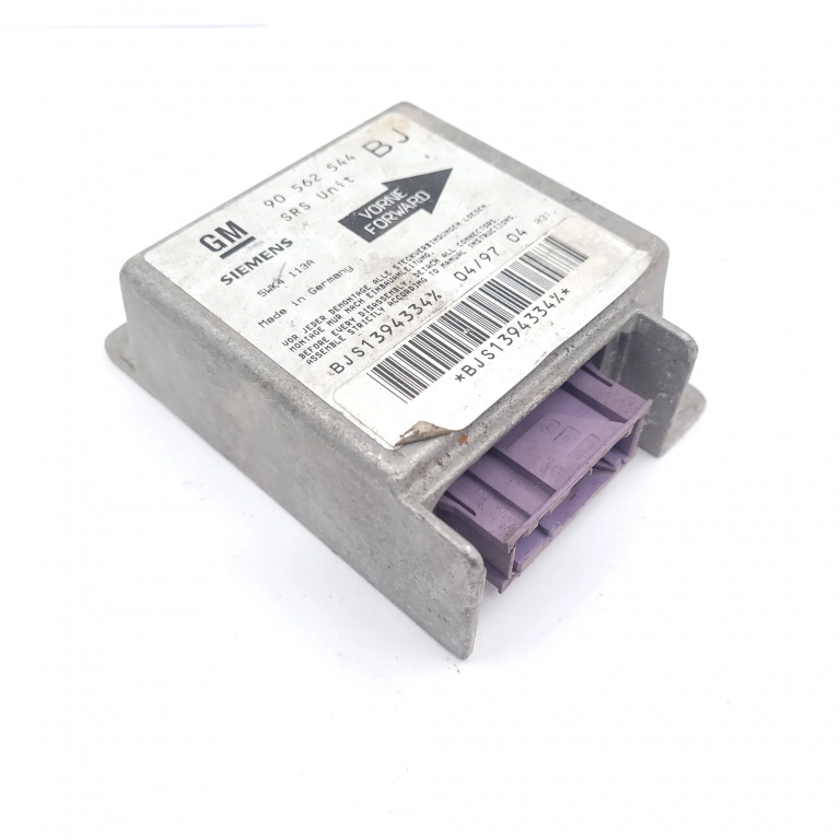 Centralina Airbag Opel Astra F 1991-2002 90562544, 90562544Bj, 5Wk4113A, Bjs1394334 Siemens