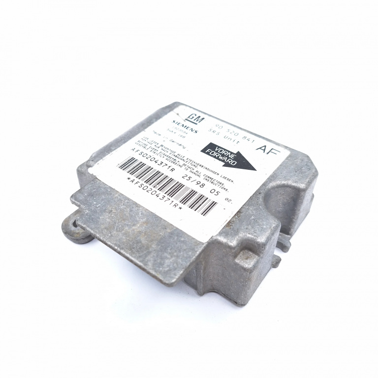 Centralina Airbag Opel Astra G 1998-2009 1.6 16V Z 16 Xe Benzina 90520841Af, 1923594, 5Wk4168, Afs0204371R Siemens