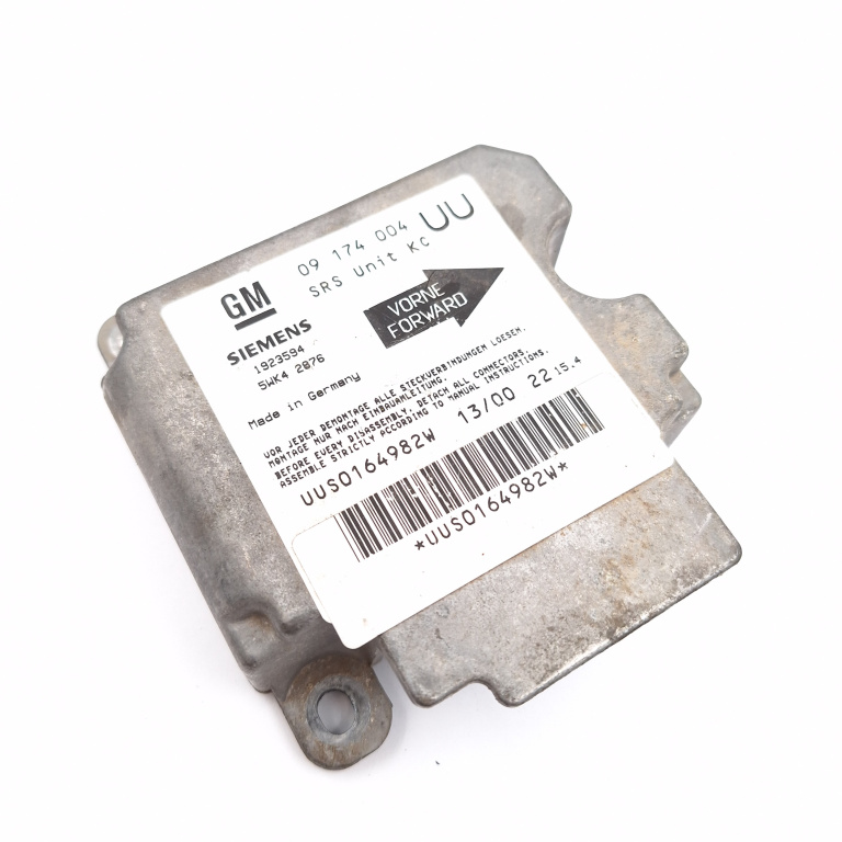 Centralina Airbag Opel Astra G 1998-2009 1.7 Dti 16V Y 17 Dt Motorina 09174004, 1923594, 5Wk4 2876, 09 174 004 Siemens