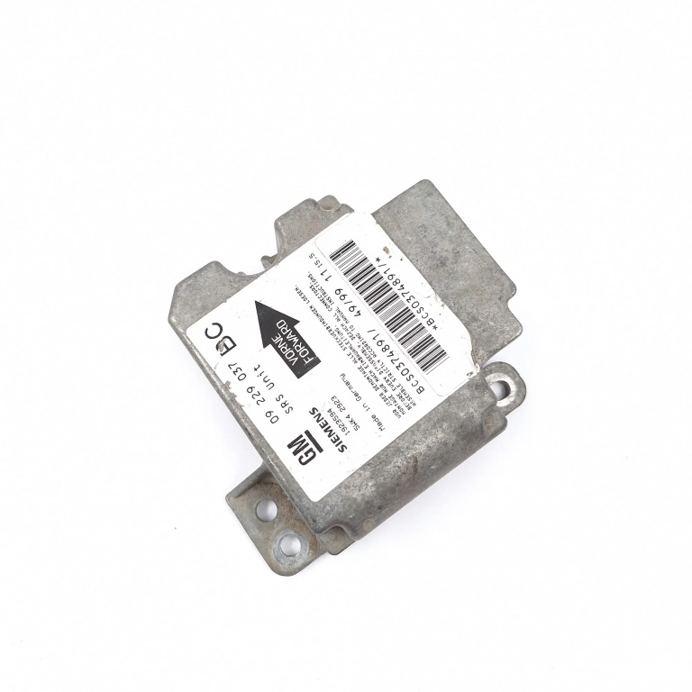 Centralina Airbag Opel ASTRA G 1998 - 2009 1923594, 5WK42923, 09229037, BCS0374891