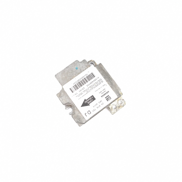 Centralina Airbag Opel Astra G 1998-2009 1923594, 5Wk42975, 24416701, 24416701Dj, Djs0440872 Siemens