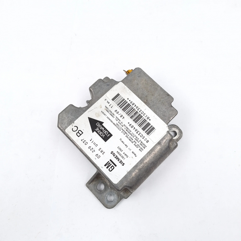 Centralina Airbag Opel ASTRA G 1998 - 2009 1923594, 5WK42923, 09229037BC, BCS0336489