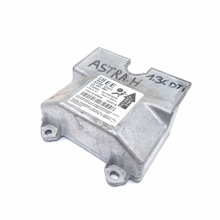 Centralina Airbag Opel Astra H 2004-2012 1.3 Cdti Z 13 Dth Motorina 13251081, 327963935, 405678A1, Rqv7C12Bs2 Temic