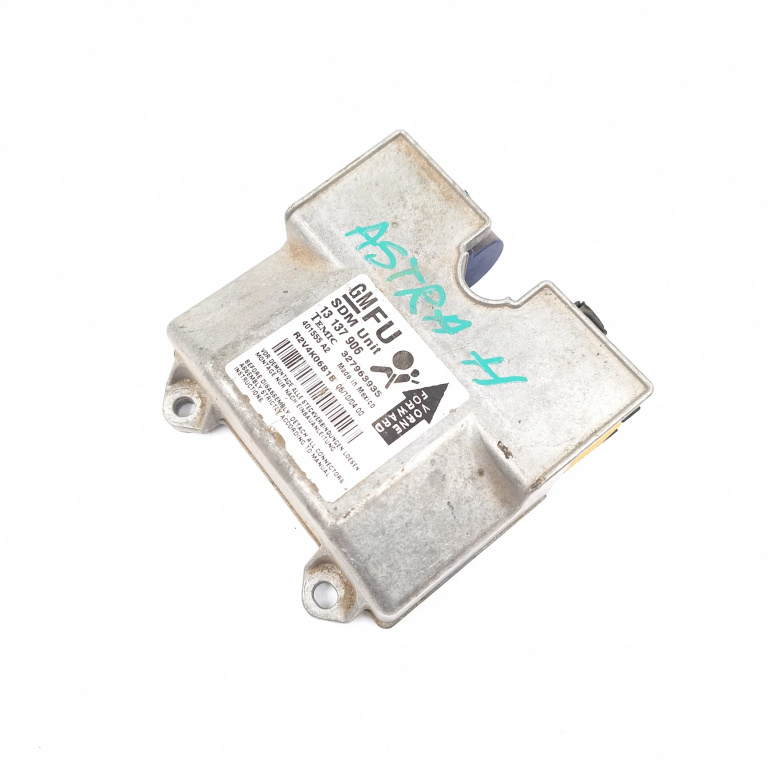 Centralina Airbag Opel ASTRA H 2004 - 2012 13137906, 327963935, 401555A2, R2V4K06B1B, 14526331
