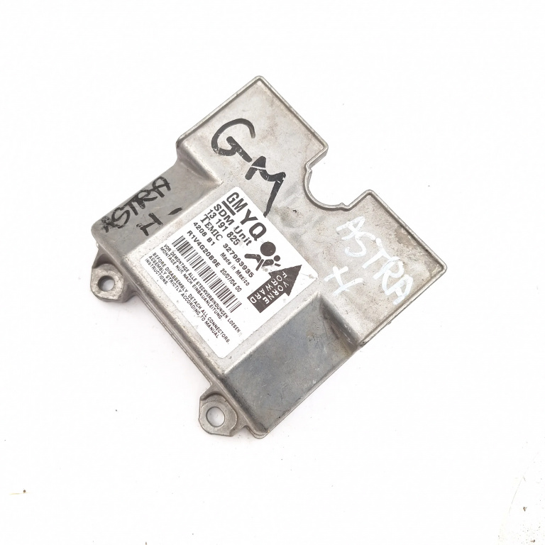 Centralina Airbag Opel ASTRA H 2004 - 2012 13191825, 327963935, R1V4G20B9E, 014526761, 00290243A3, 114526762, 00290306A3
