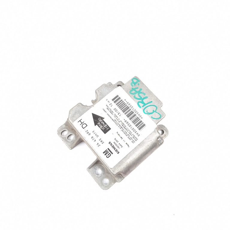 Centralina Airbag Opel CORSA B 1993 - 2000 1923594, 5WK42976, 24416692, DHS0010569