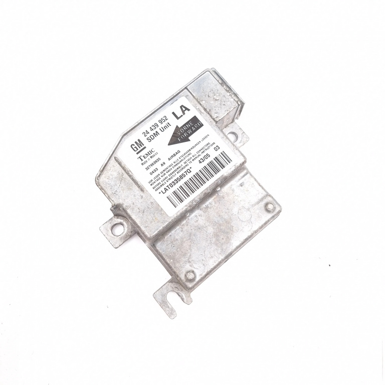 Centralina Airbag Opel Corsa C 2000-2006 1.2 Z 12 Xep Benzina 24439952, 327963935, Lat0335857Q Temic