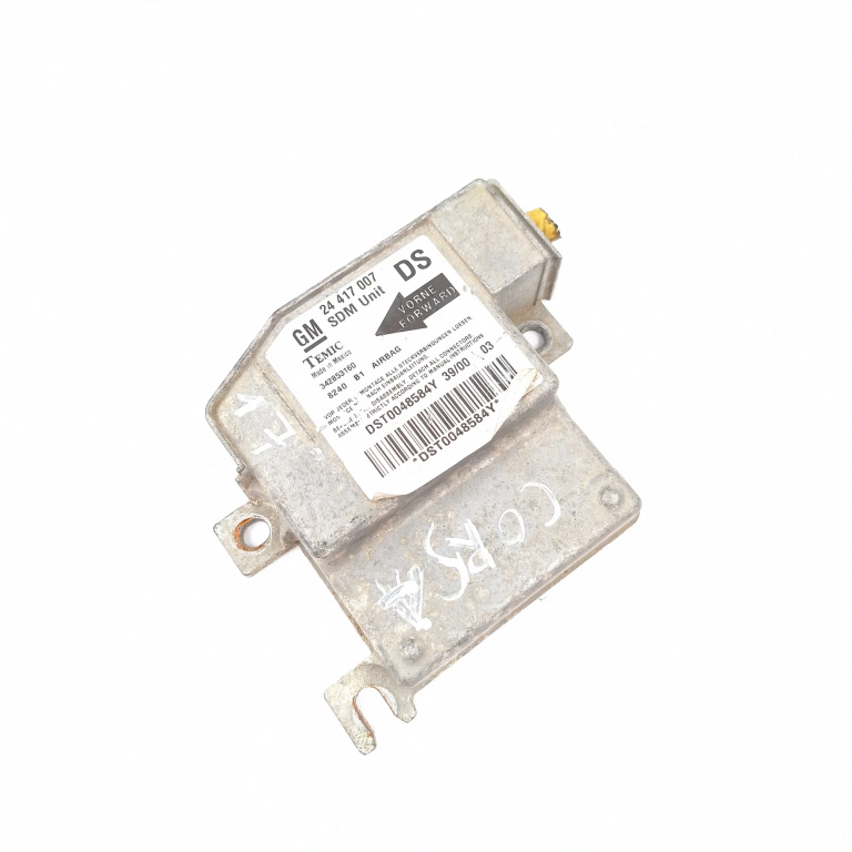 Centralina Airbag Opel CORSA C 2000 - 2006 24417007, 342853160, DST0048584Y, 8240B1