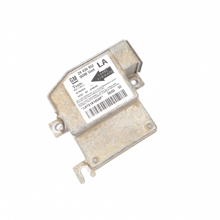 Centralina Airbag Opel CORSA C 2000 - 2006 24439952, 24439952LA, 327963935, 0433A8, LAT0181659P