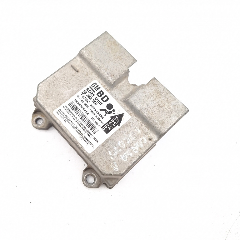 Centralina Airbag Opel CORSA D 2006 - 2014 13262360, 327963935, 000402501B1, R8V8A25AEX, 117191004, 00291665A1, 017190992, 00291669A2