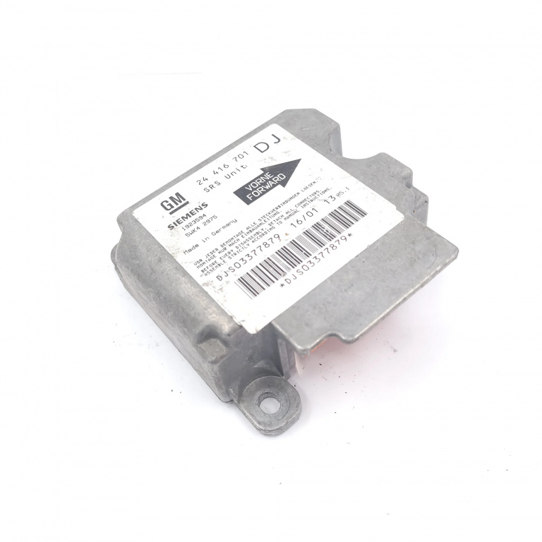 Centralina Airbag Opel Vectra B 1995-2002 1.6 I Benzina 24416701, 24416701Dj, 5Wk42975, Djs03377879, 1923594 Siemens