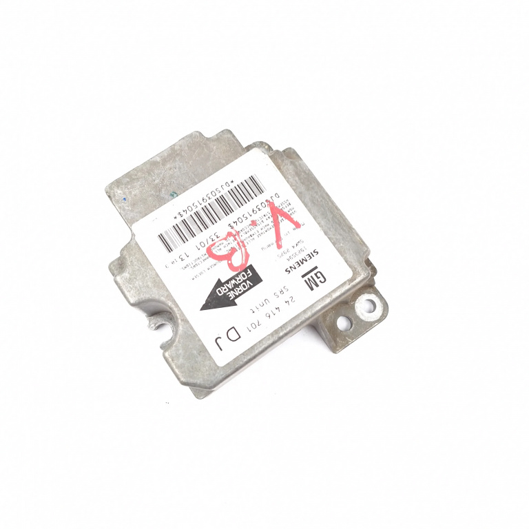 Centralina Airbag Opel VECTRA B 1995 - 2002 24416701, 24416701DJ, 1923594, 5WK42975, DJS0391504S