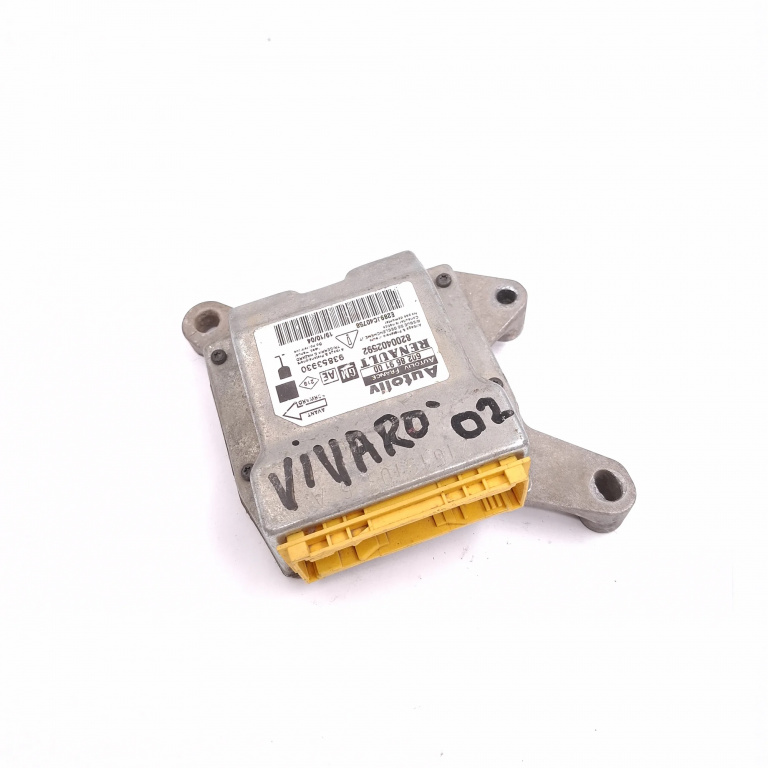 Centralina Airbag Opel VIVARO A 2001 - 2014 216190878C, 8200402592, 93853930, E289JC40758, 602869100, 16191036A