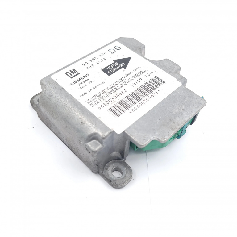 Centralina Airbag Opel Zafira A (F75) 1999-2005 1.6 16V Benzina 90582536, 90582536Dg, 5Wk4190, Dgs0030468Z, 1923594 Siemens