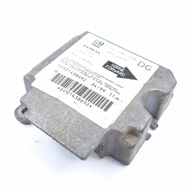 Centralina Airbag Opel Zafira A (F75) 1999-2005 2.0 Dti 16V Y 20 Dth Motorina 90582536, 1923594, 5Wk4190, Dgs01438692 Siemens