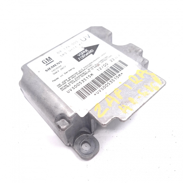 Centralina Airbag Opel ZAFIRA A (F75) 1999 - 2005 09174005, 1923594, 5WK42877, 09174005UV, UVS0053515M