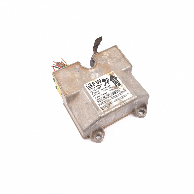 Centralina Airbag Opel Zafira B 2005-2014 1.9 Cdti Z 19 Dt Motorina 13137907, 13 137 907, 327963935, 9772 A6, 9772A6 Temic