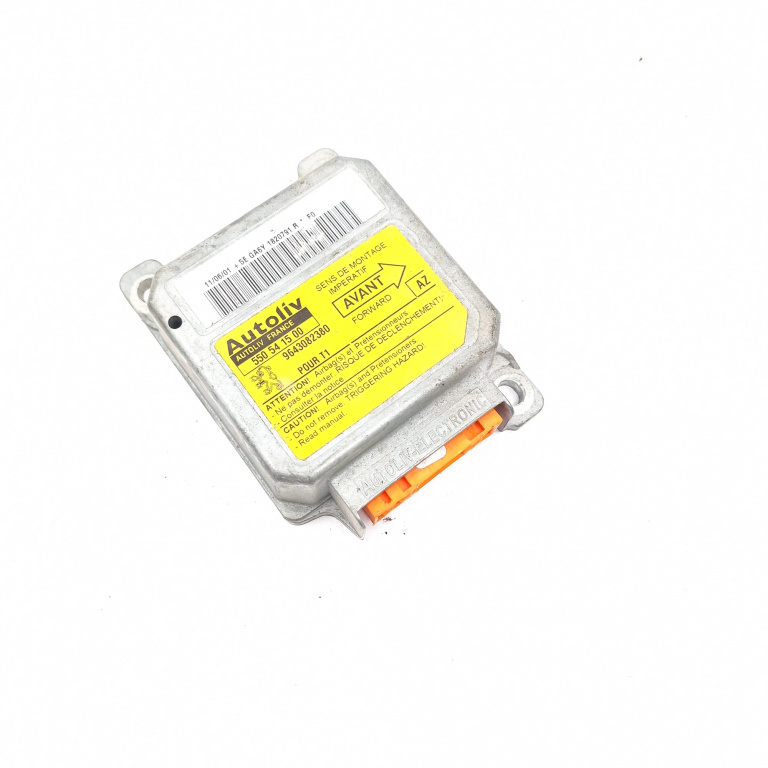 Centralina Airbag Peugeot 206 1998 - 2013 9643082380, 550541500, 5EGA6Y1820791R, 1820791R