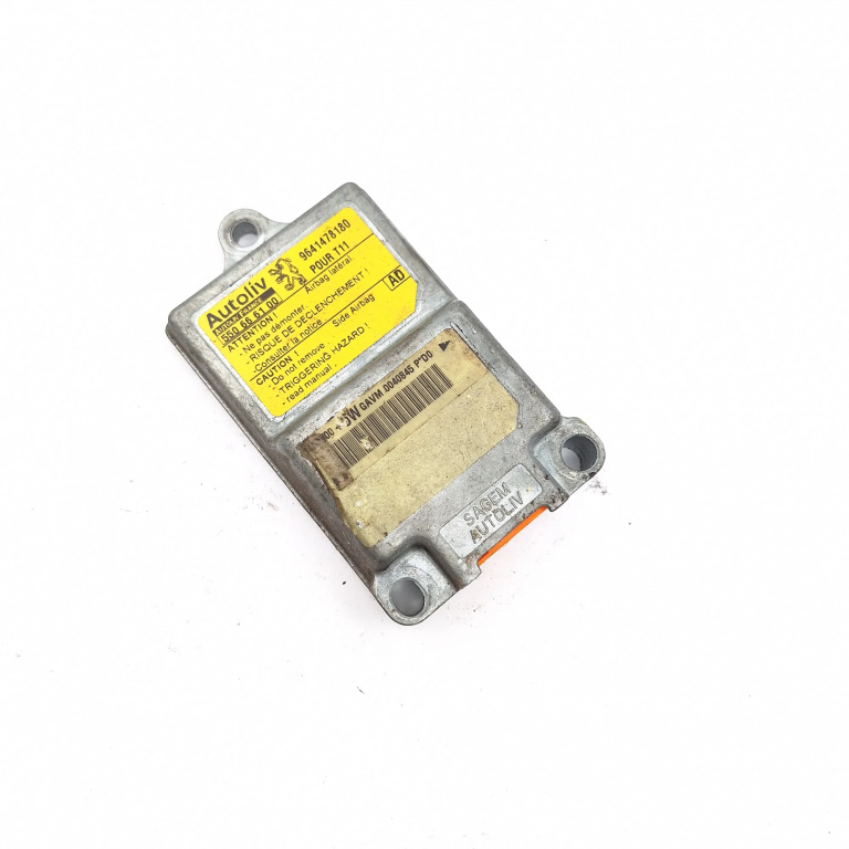 Centralina Airbag Peugeot 206 1998 - 2013 9641478180, 550666100, 0040845, 5WGAVM0040845P