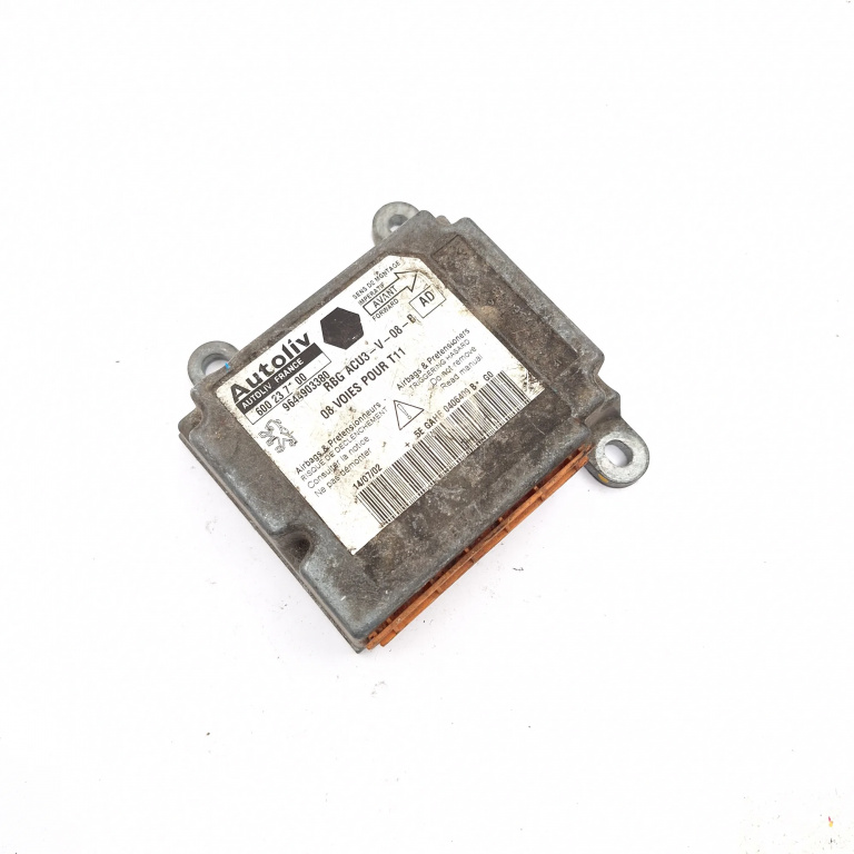 Centralina Airbag Peugeot 206 1998 - 2013 9644903380, 600237100, 5EGAHE0406409B, RBGACU3V08B