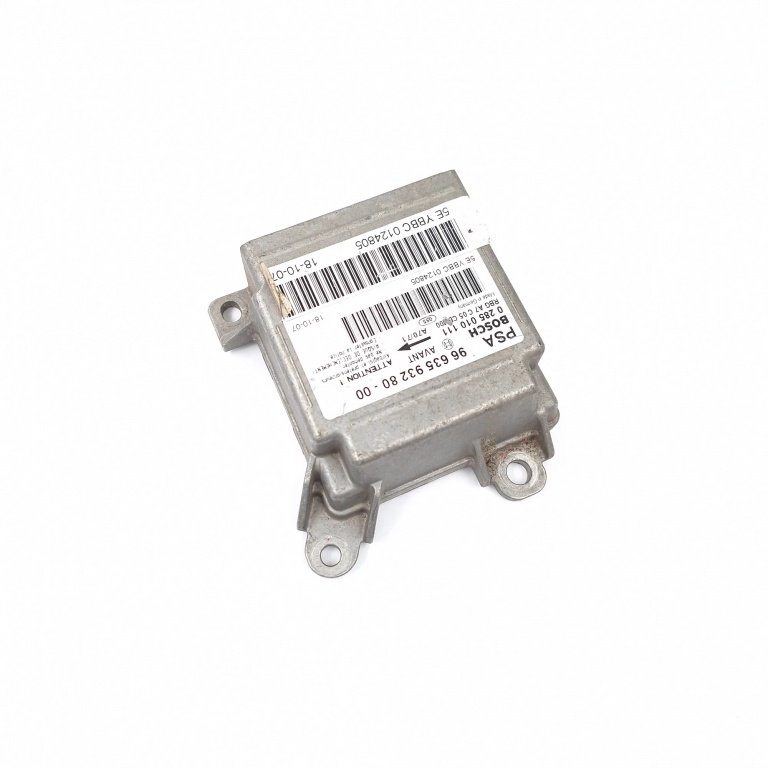 Centralina Airbag Peugeot 207 2006 - 2014 966359328000, 0285010111, RBGA7C05CEM00, 5EYBBC0124805