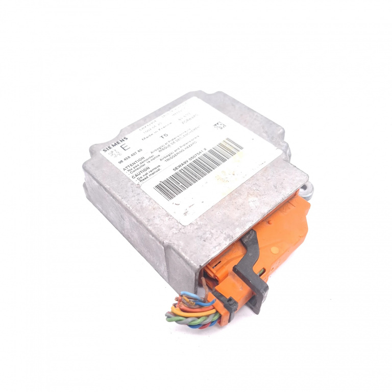 Centralina Airbag Peugeot 307 2001-2008 9645840780, 5Wk42908, 10020520, 5Ewa9V0507541X Siemens