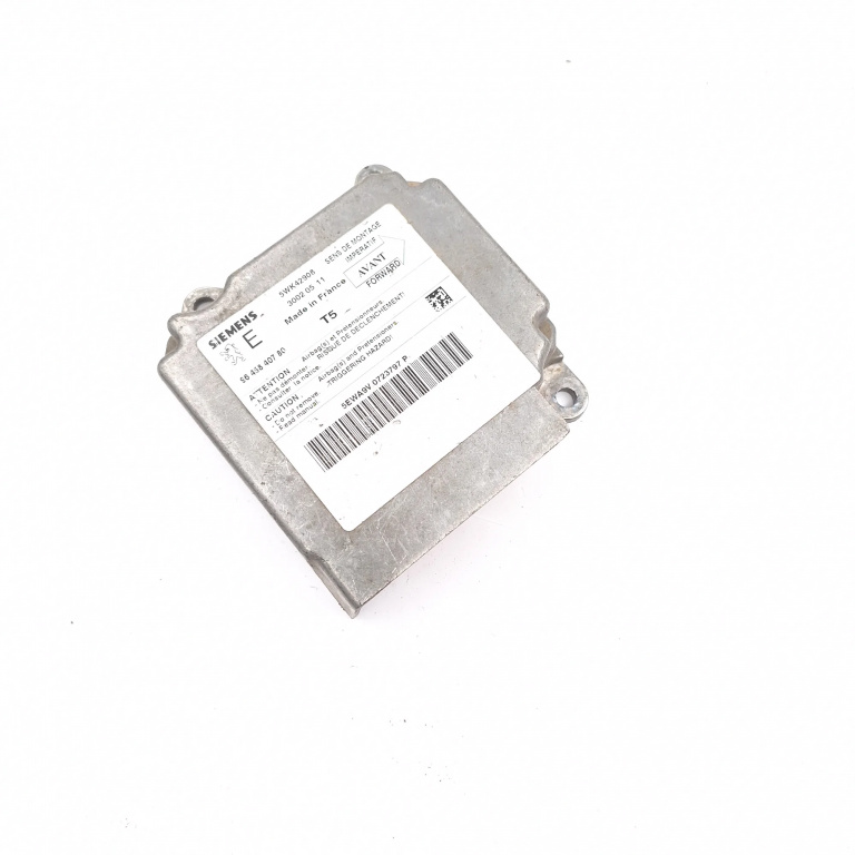 Centralina Airbag Peugeot 307 2001-2008 9645840780, 5Wk42908, 30020511, 5Ewa9V0723797P Siemens