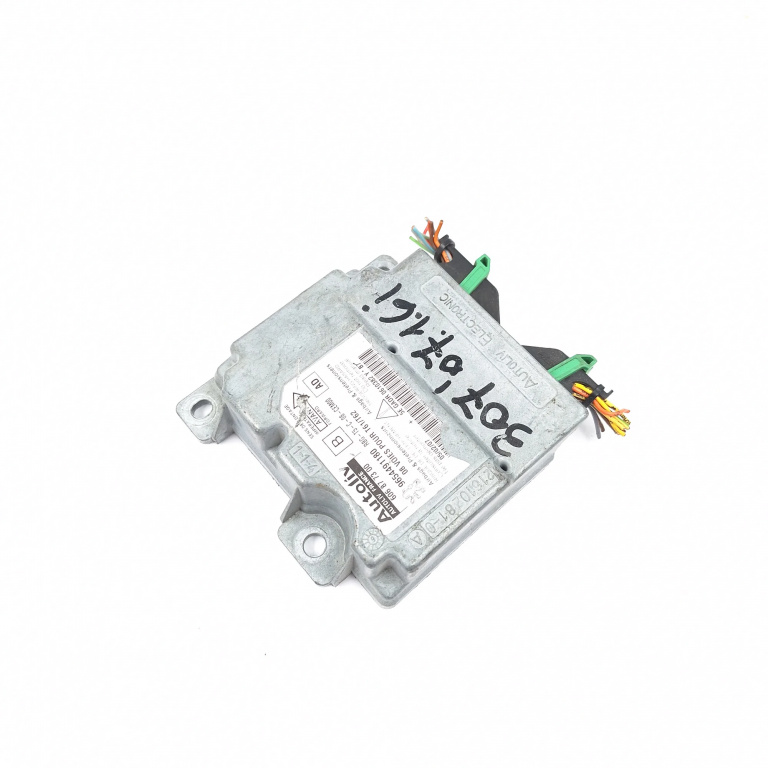 Centralina Airbag Peugeot 307 2001-2008 9654491180, 216216784A, 606877300, 5Egadr0610382Y, 216102810A Autoliv